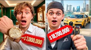 КТО НАЙДЕТ БОЛЬШЕ ДОРОГИХ ВЕЩЕЙ В ДУБАЕ!#