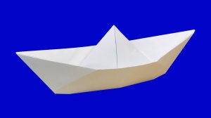 Как сделать кораблик из бумаги. Легкий способ как сделать кораблик. Корабль из бумаги
