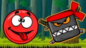 Красный шар 4. Red ball 4. 26-30 Второй босс