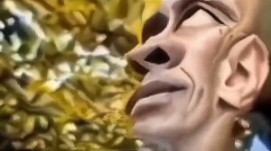 Скала ест, потом кивает жмых эффект