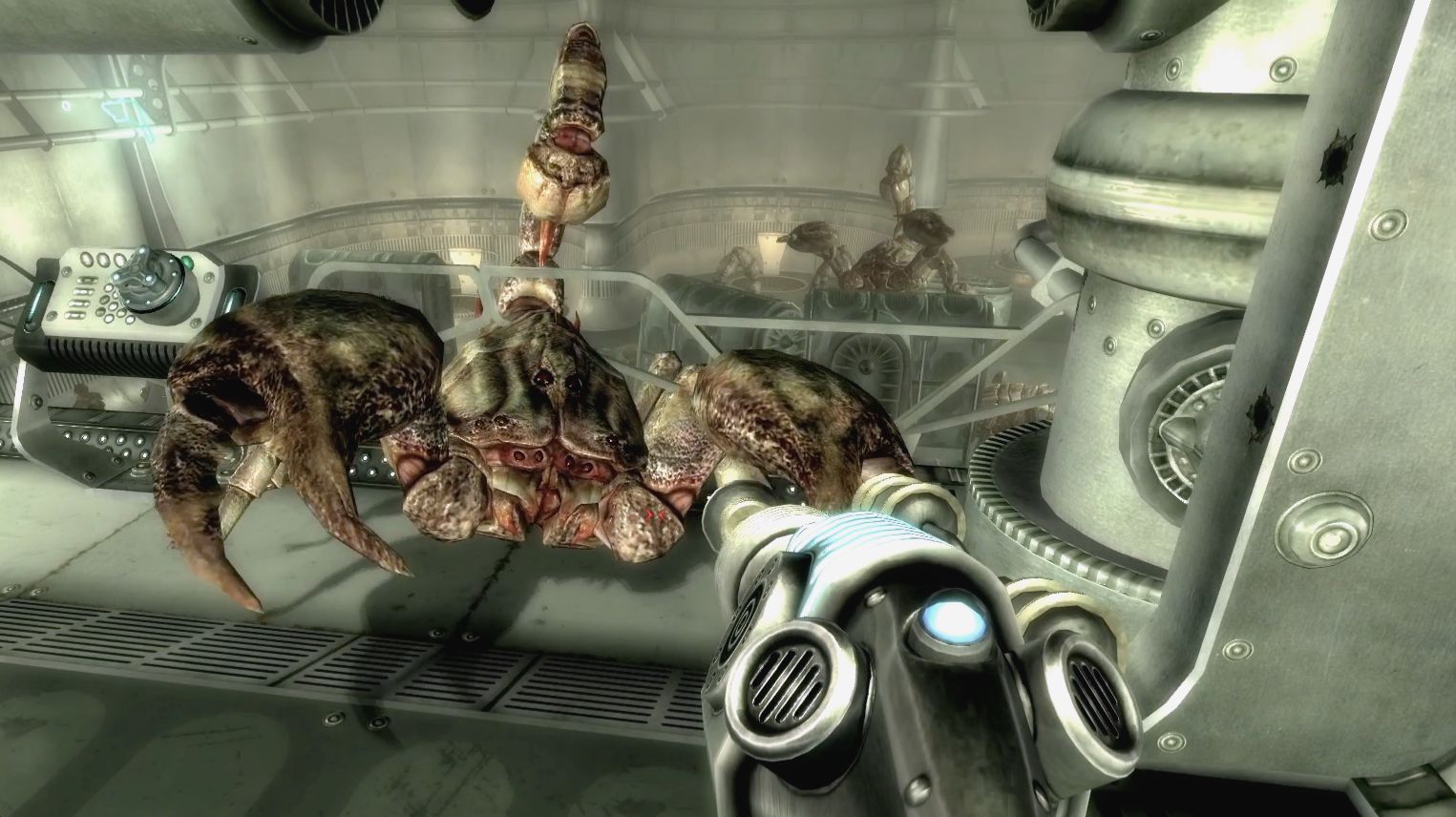 В ОТКРЫТОМ КОСМОСЕ - ТЕЛЕПОРТЫ - СКОРПИОНЫ-АЛЬБИНОСЫ - фоллаут 3  - прохождение полное - дополнение