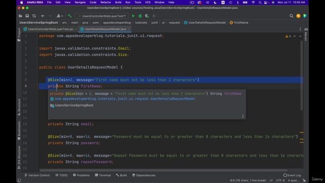 12. Testing Rest Controller - Practice exercise solution overview смотреть онлайн