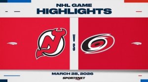 Обзор матча НХЛ | Каролина - Нью-Джерси (29.03.2026)
