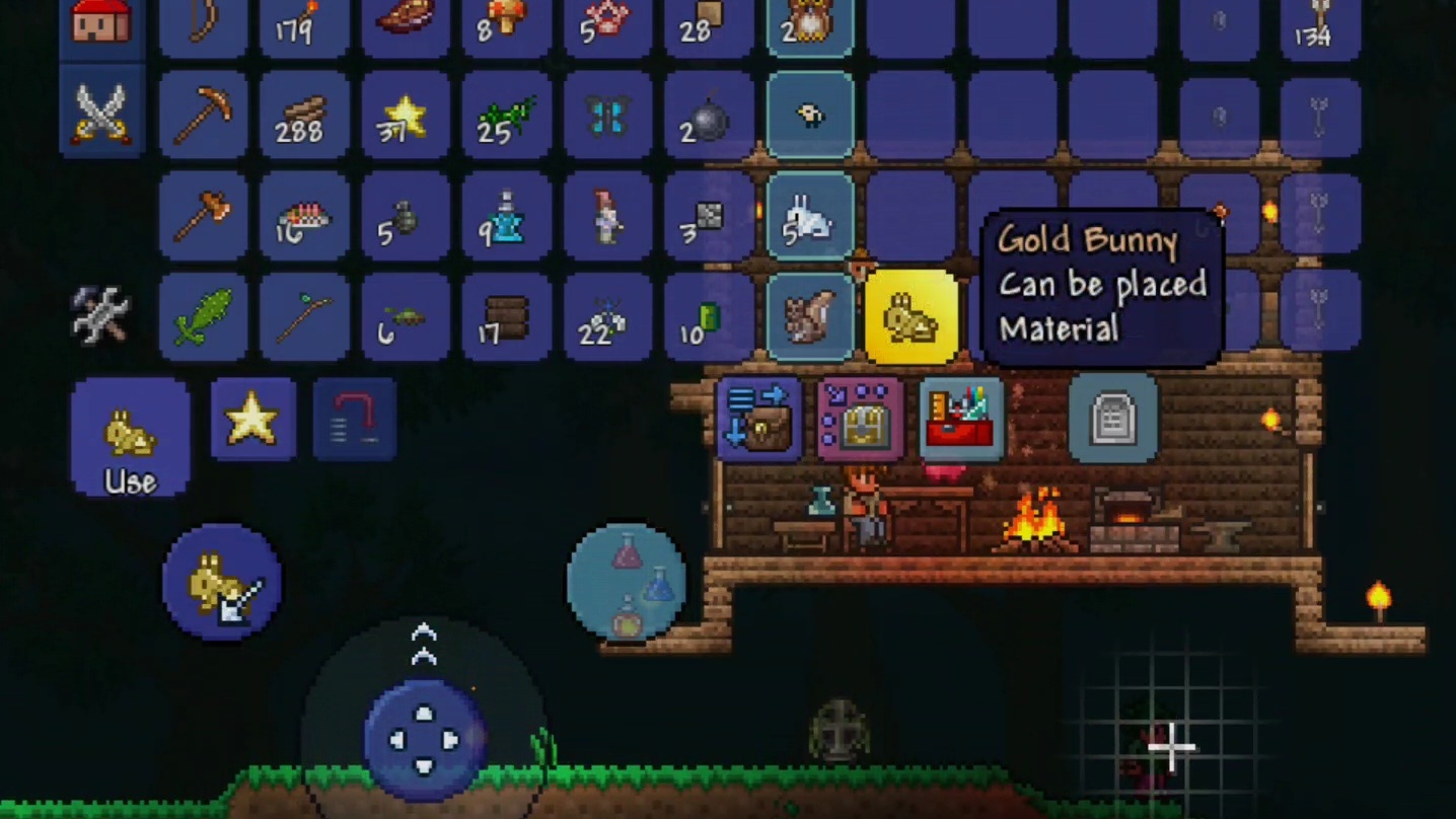 Поймал золотого зайца в Террарии | Суходрищик Terraria