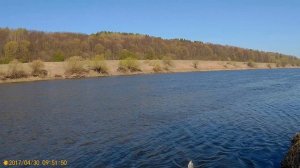 Рыбалка на Оке весной. Ловля плотвы в проводку. Архив с ютуба 2017 г.30 апреля