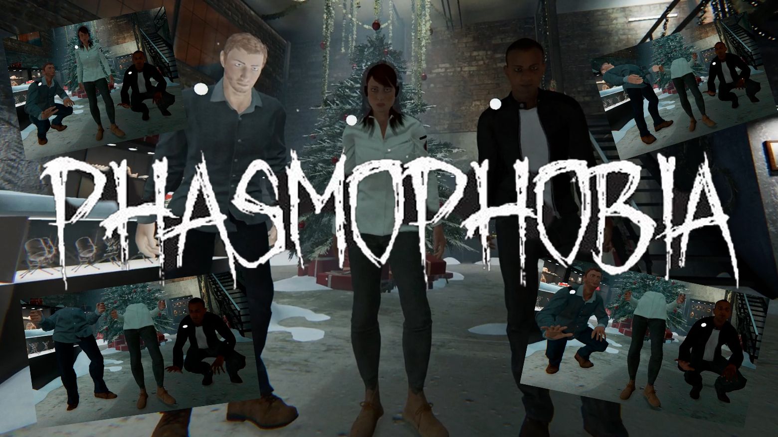 КООП С РЕБЯТКАМИ: НОВОГОДНЯЯ "ВЕЧЕРИНКА"※ Phasmophobia #7