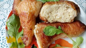 Рецепт для любителей курочки. Куриные ножки и шея фаршированные.