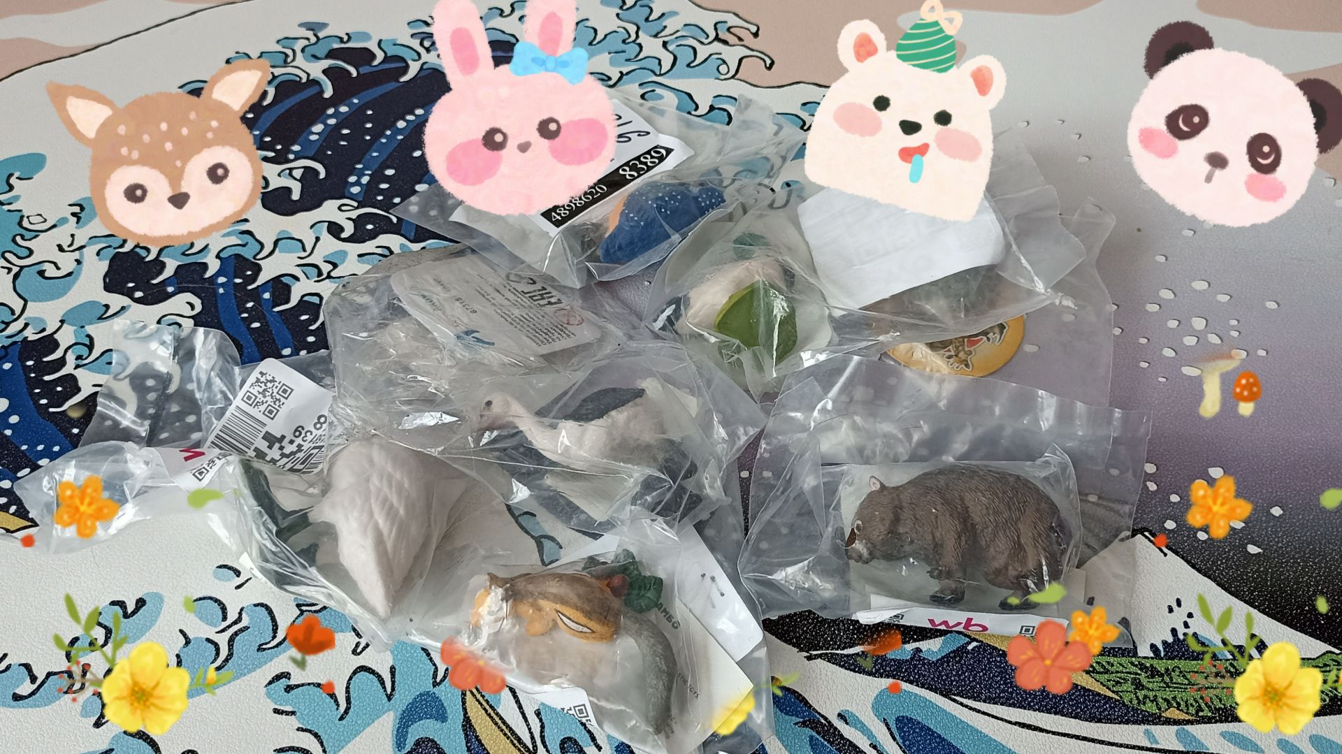 Фигурки животных. Коллекция для домашнего зоопарка. №14