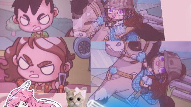 Ксюша наездница!