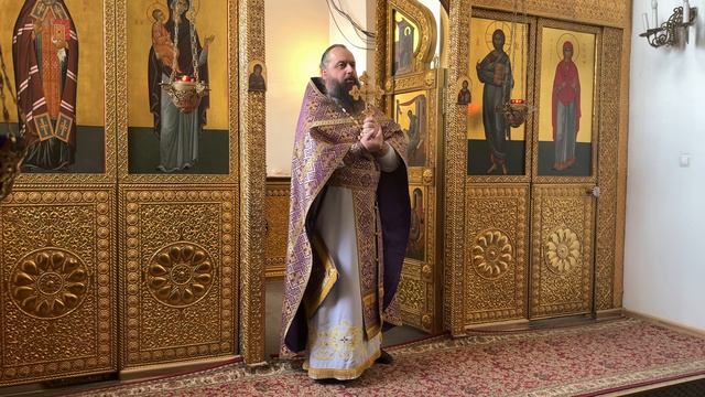 Священник Игорь Стуков. Проповедь в 5-ю неделю Великого Поста. 