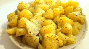 Быстрая ароматная Картошка в пакете в микроволновке- рецепт