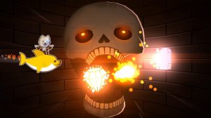 РЕМИКС Skeletal Shenanigans ЗЛОБНАЯ ПЕСЕНКА СКЕЛЕТОВ ВЕРСИЯ GEOMETRY DASH МОД