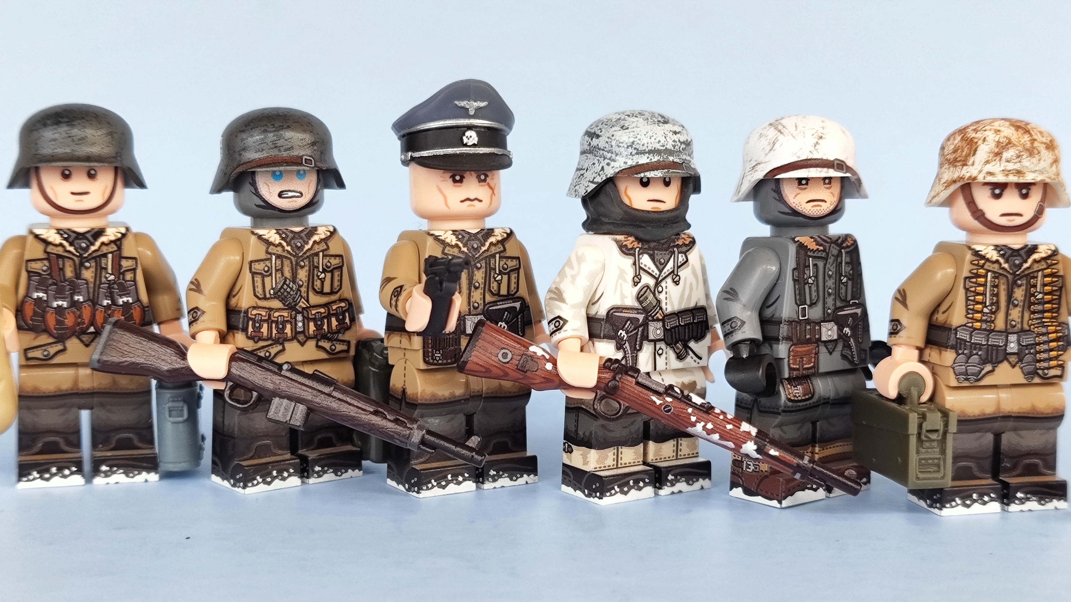 Обзор Лего #22. Минифигурки Angelbricks на Харьковскую битву, 2 релиз.