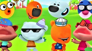 Ми-ми-мишки потеряли свое лицо.Кеша и тучка помогают своим друзьям. Развивающий мультик.