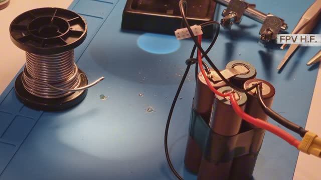 Сборка аккумулятора 4S Li-Ion 3000 mAh. 18650