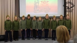 3А класс – "Песенка фронтового шофера"