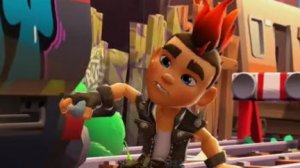 Мультики Бегалки для детей - Спайк собирает монетки в Делореан-Парке Subway Surfers City