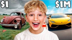 1 доллар против 1 000 000 долларов за машину!