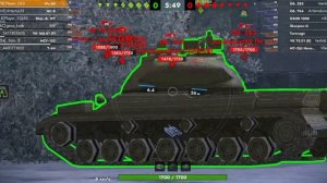 Tanks Blitz # Wz. 60 Бои без оборудки и 50% экипажа
