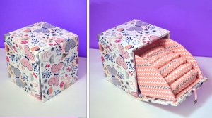 Пошаговый мастер-класс 💜 Шкатулка для хранения украшения своими руками