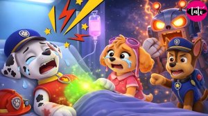 Щенячий патруль и Маршалл. Залипательное видео. Мультфильм для детей и малышей. Анимация 340