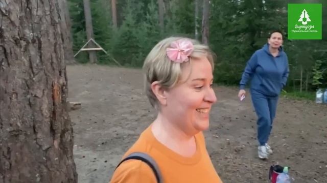 Костёр в музыкальном лагере для взрослых «Виртуозы»