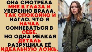 Жена лгала так уверенно, что я начал сомневаться в себе — пока не увидел одну деталь