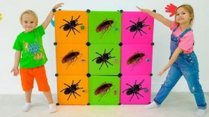 Крис и Николь играют с таинственными коробками