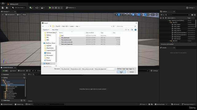 Cyborg Hard Surface Character Creation In Blender (9) 4 - Assets Setup