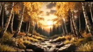 Сергей Есенин ,,Отговорила роща золотая..,, (песня и клип ИИ)🍂🍂🍂