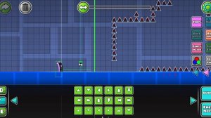 Создал уровень без блоков (спасибо за идею RetromanGD)