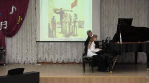 Тимошенко Арина, Петрига Надежда  И.Дунаевский "Песенка про капитана", из к/ф "Дети капитана Гранта"