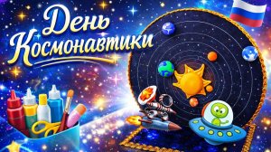 Поделка ко Дню космонавтики 🚀