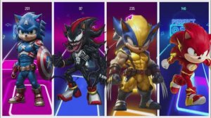 МУЛЬТИКИ: ВЕНОМ СОНИК vs КАПИТАН ЁЖИК vs РОСОМАХА СОНИК vs ФЛЭШ СОНИК