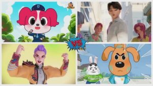 ШЕРИФ ЛАБРАДОР НА ЗАДАНИИ! 🐾👮♂️ ПРОТИВ ОХОТНИКОВ НА ДЕМОНОВ! КТО ГЕРОЙ ГОРОДА? МУЛЬТИК-БАТТЛ