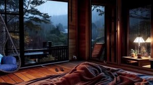 Дождь в лесу | Шум дождя для сна 1 час | Сильный дождь — глубокий сон | Дождь для расслабления