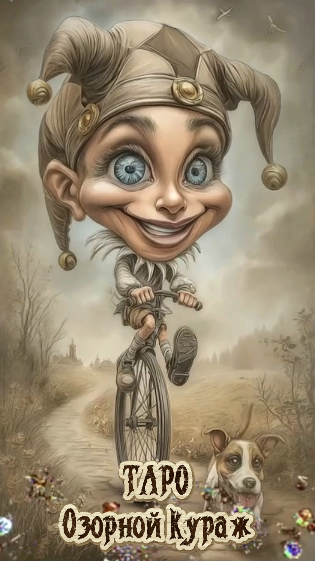 Мини обзор на колоду Таро Озорной Кураж