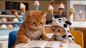 Когда Рыжий Котёнок целый день работал на жаре... Он сломался 😭🍦