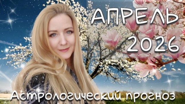 Гороскоп на АПРЕЛЬ 2026/астрологический прогноз Валерии Лавандовой. Здоровье, риски, работа, любовь