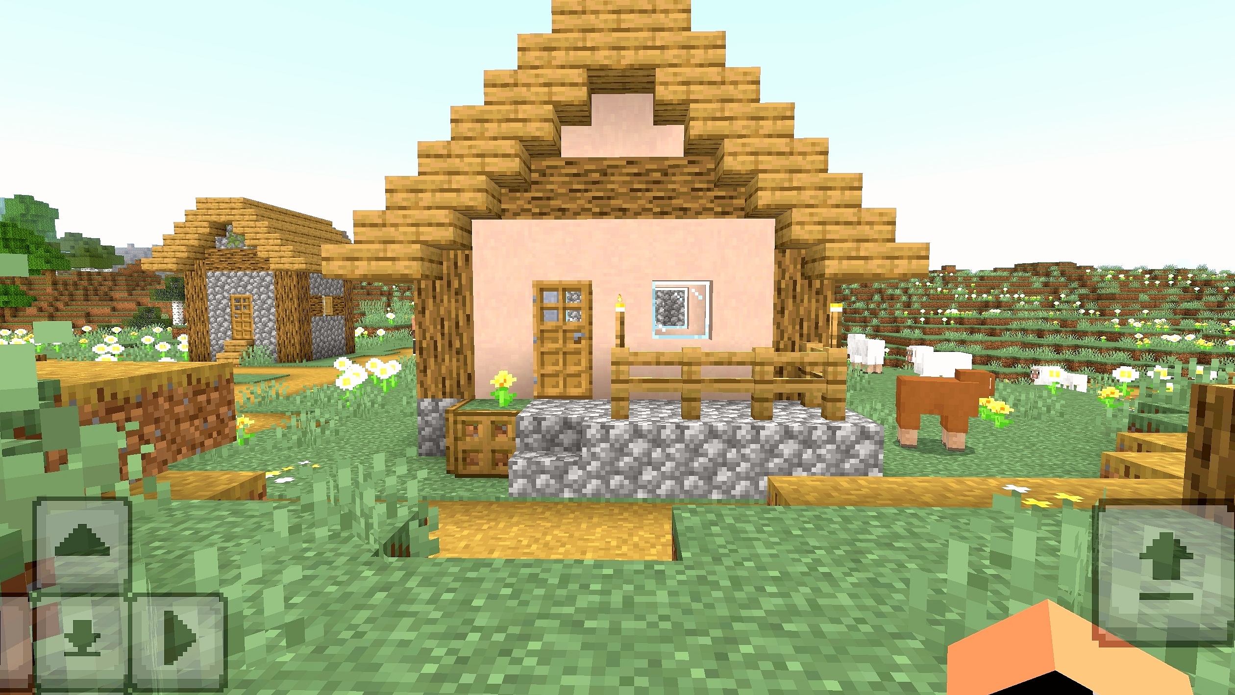 Как построить дом каменщика в Майнкрафте