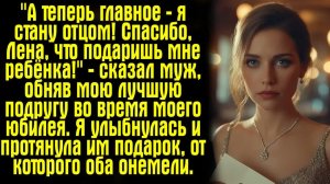 ＂А теперь главное — я стану отцом! Спасибо, Лена, что подаришь мне ребёнка!＂ — сказал муж, обняв..