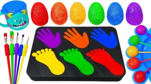 ИГРАЕМ В СЛАЙМЫ ДЕЛАЕМ ЦВЕТНЫЕ ОТПЕЧАТКИ АСМР ВИДЕО ДЛЯ ДЕТЕЙ ДЕТСКИЙ КАНАЛ ИГРАЛКИ-ЗАЛИПАЛКИ