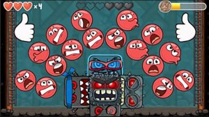 Новый КРАСНЫЙ ШАР, Красныш спасает деревню красных шариков