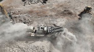 Подготовка к строительству ветрянной фермы, высота 1500м.