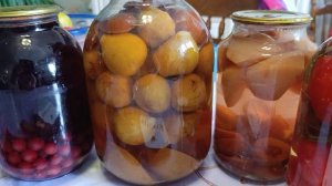 Компоты и шоколад