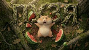 СКОРО! ПУЗЯ- вечно голодный хомяк)