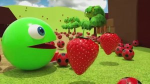 Игрушки с животными для детей - Веселое приключения с Пакман - Учим диких животных для детей