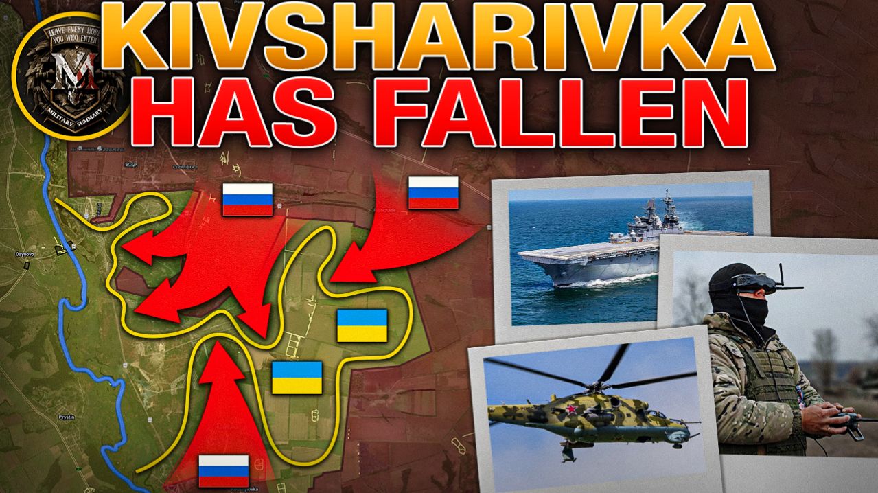 ⚠️ RUSSIAN ADVANCE: CONTROL ESTABLISHED OVER KIVSHARIVKA #russia #ukraine #viral смотреть онлайн