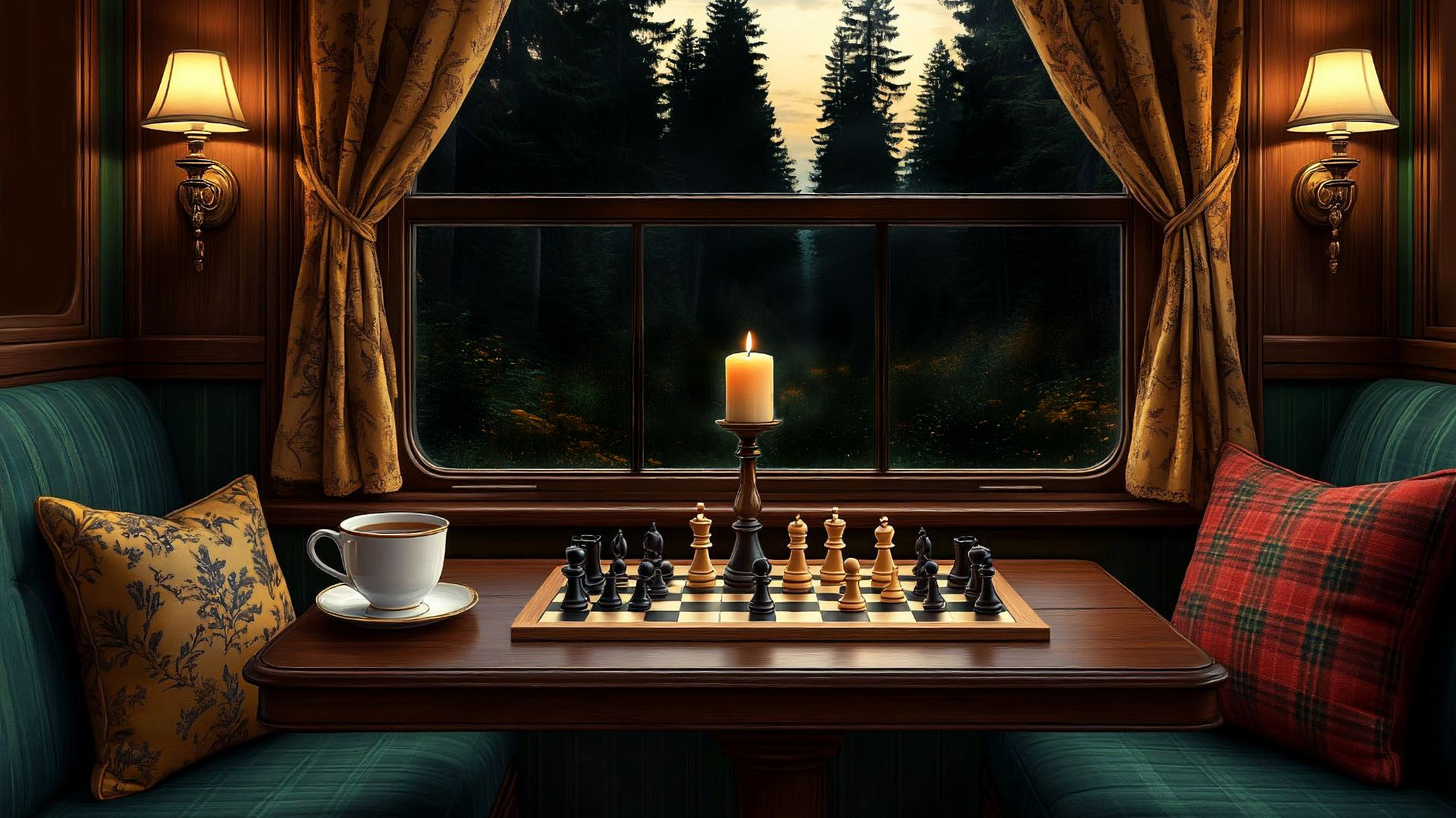 Cтук колёс для мгновенного расслабления | 4 часа релакса | ВАГОН-КУПЕ НОЧЬЮ | Белый шум для сна