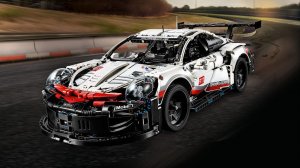 Сборка конструктора Porsher 911 (совместим с Lego technic)